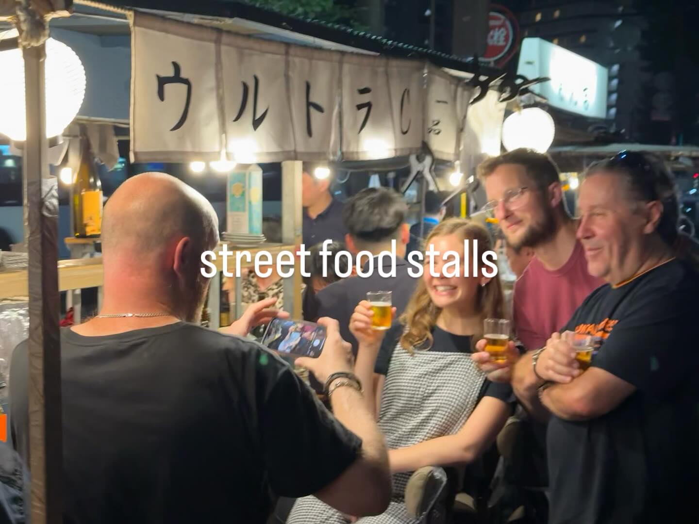 street food stalls